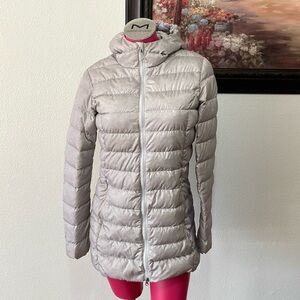 Eddie Bauer EB 650 Down Hooded Packable Quilted Puffer Jacket Coat Size XS